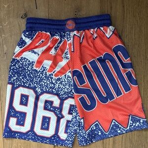 Mitchell & Ness - Phoenix Suns Youth Size M (10/12) Mesh Shorts